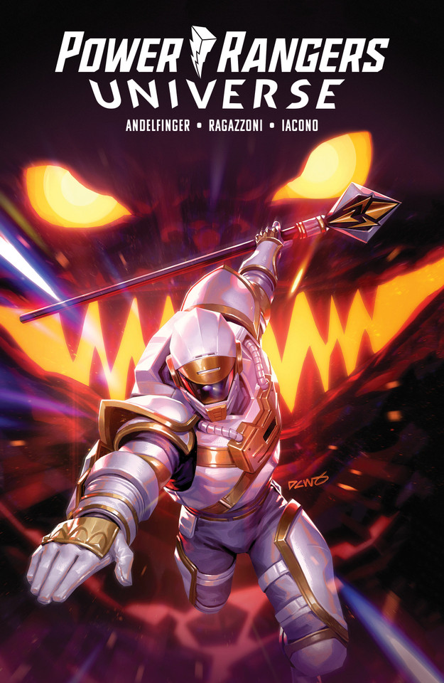 Power Rangers Universe (Power Rangers) book cover by Nicole Andelfinger