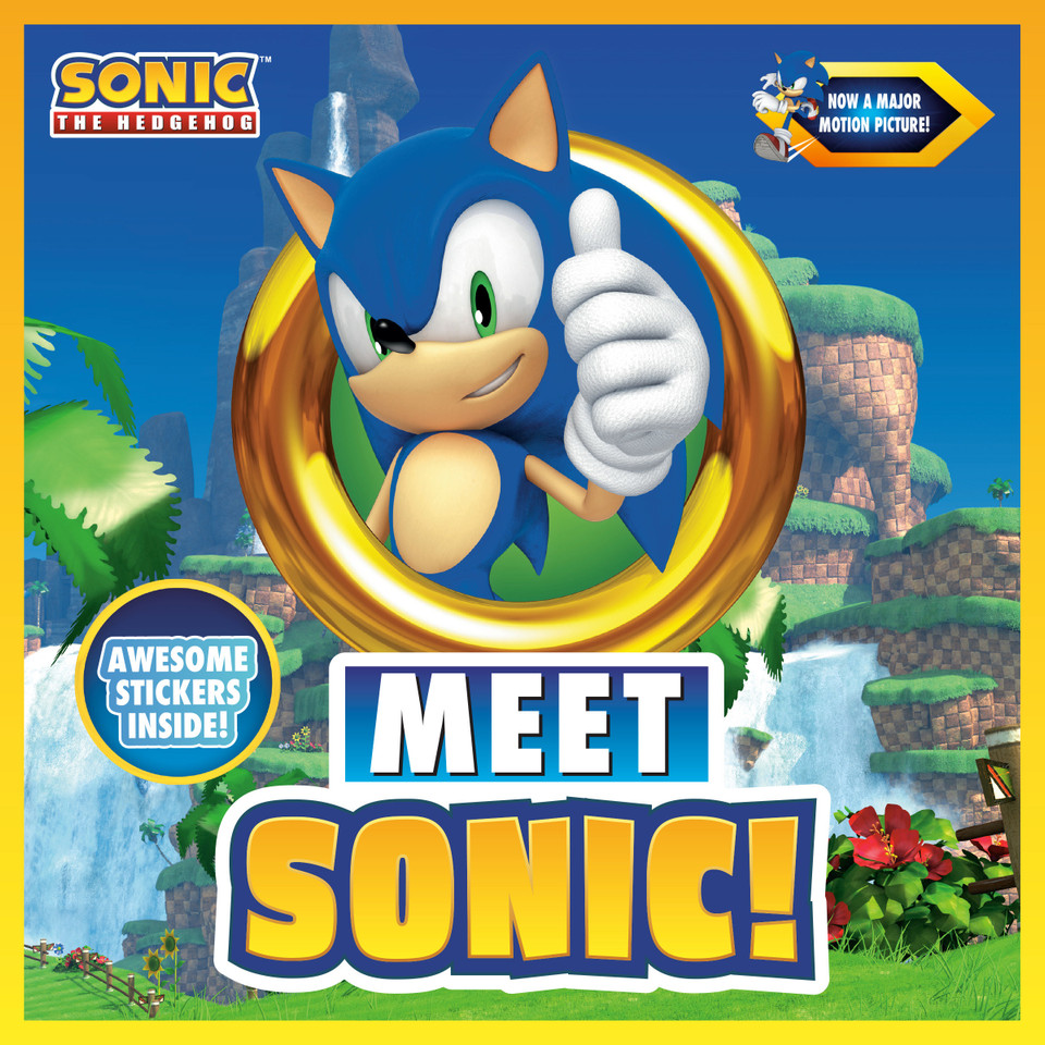 Meet Sonic!: A Sonic the Hedgehog Storybook (Sonic the Hedgehog) book cover by Penguin Young Readers Licenses