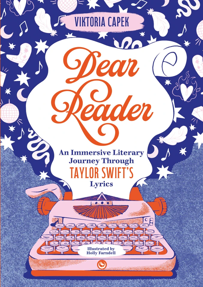 Dear Reader: An Immersive Literary Journey Through Taylor Swift’s Lyrics book cover by Viktoria Capek