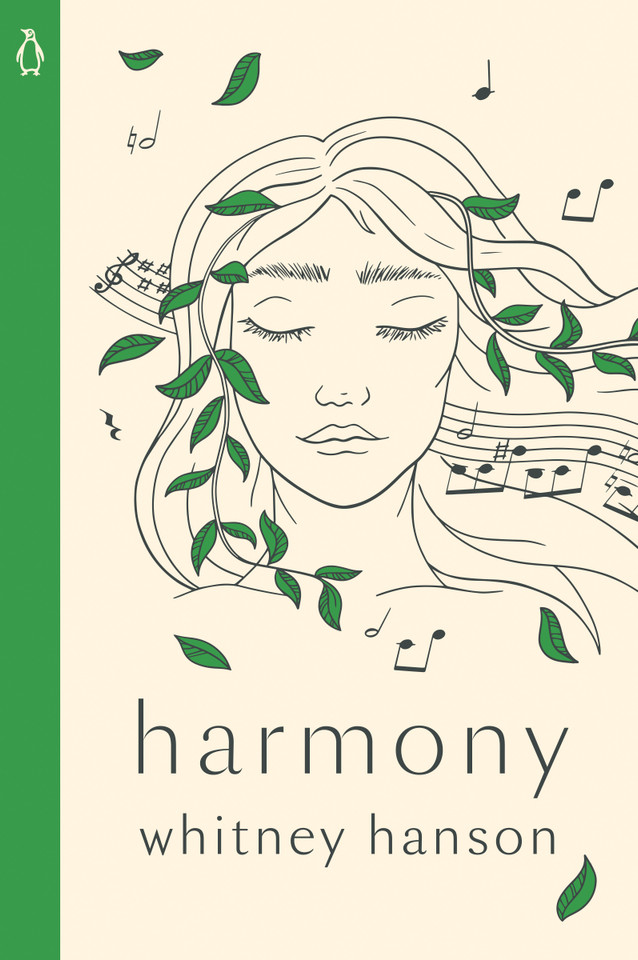Harmony book cover by Whitney Hanson