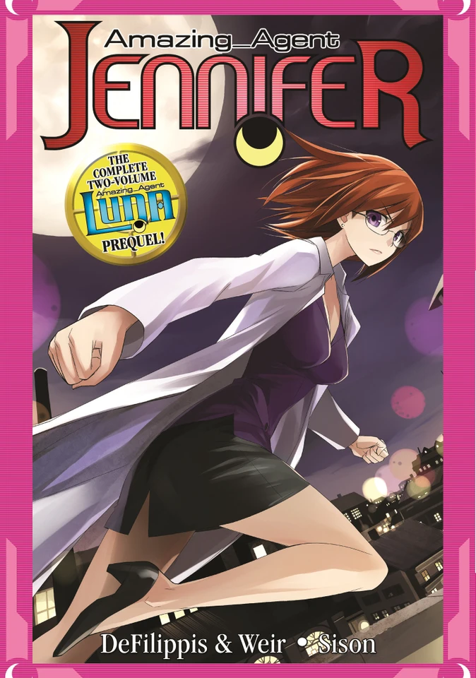 Amazing Agent Jennifer Omnibus Collection (Amazing Agent Luna) book cover by Nunzio DeFilippis