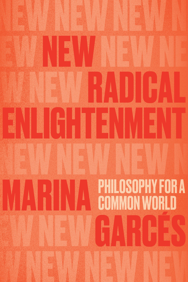 New Radical Enlightenment: Philosophy for a Common World book cover by Marina Garces