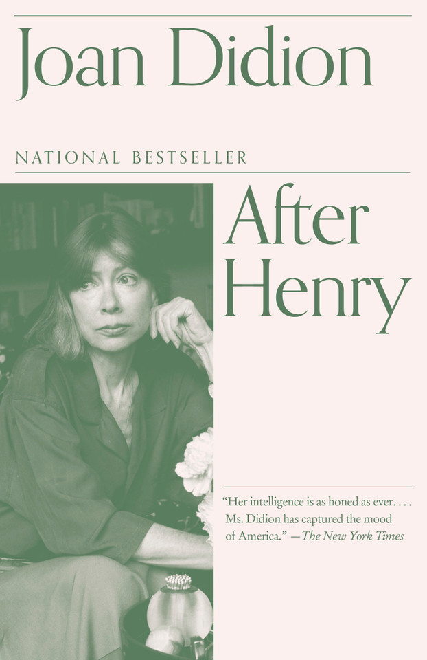 After Henry (Vintage International) book cover by Joan Didion