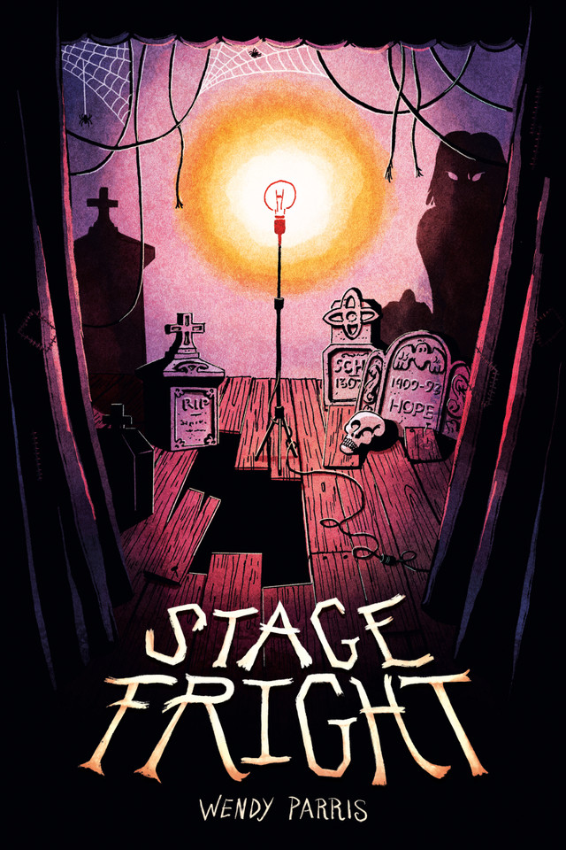 Stage Fright book cover by Wendy Parris