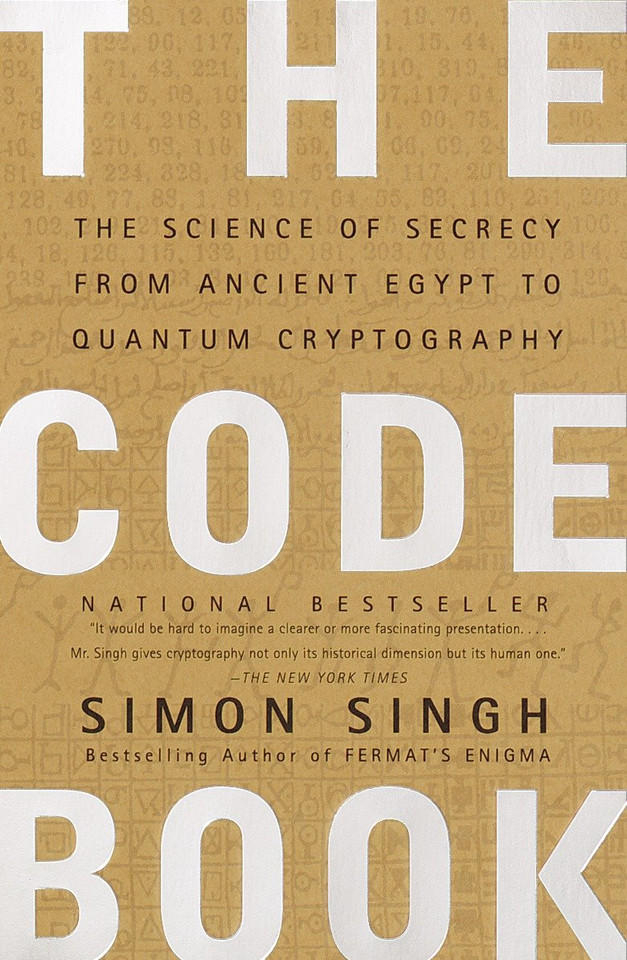 The Code Book: The Science of Secrecy from Ancient Egypt to Quantum Cryptography book cover by Simon Singh