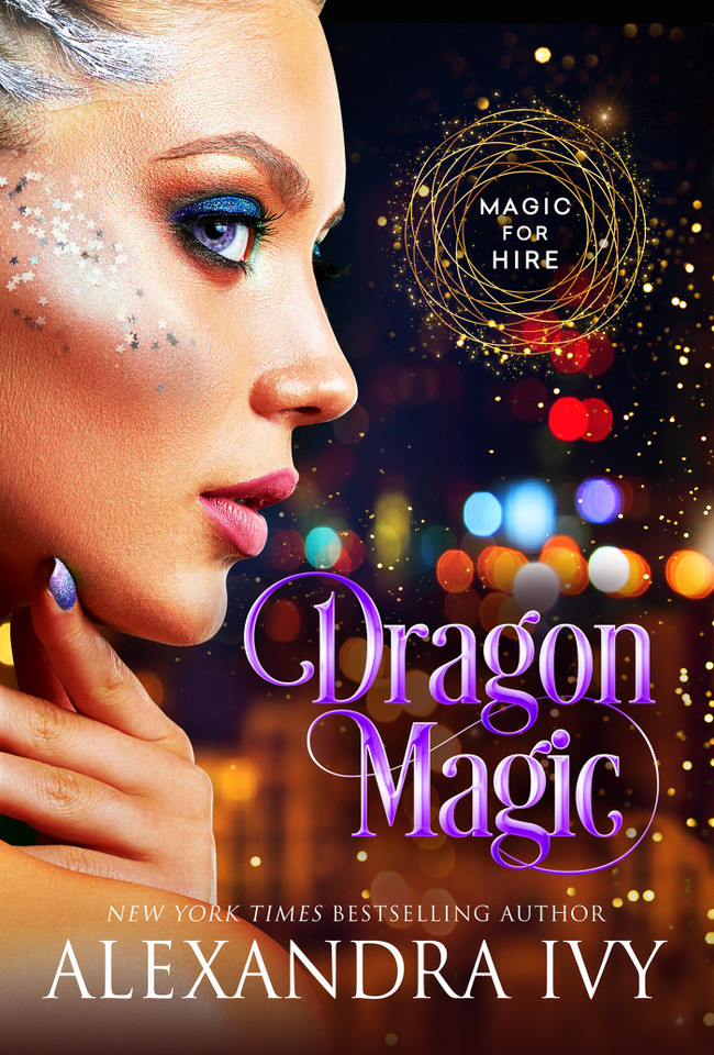 Dragon Magic (Magic for Hire) book cover by Alexandra Ivy