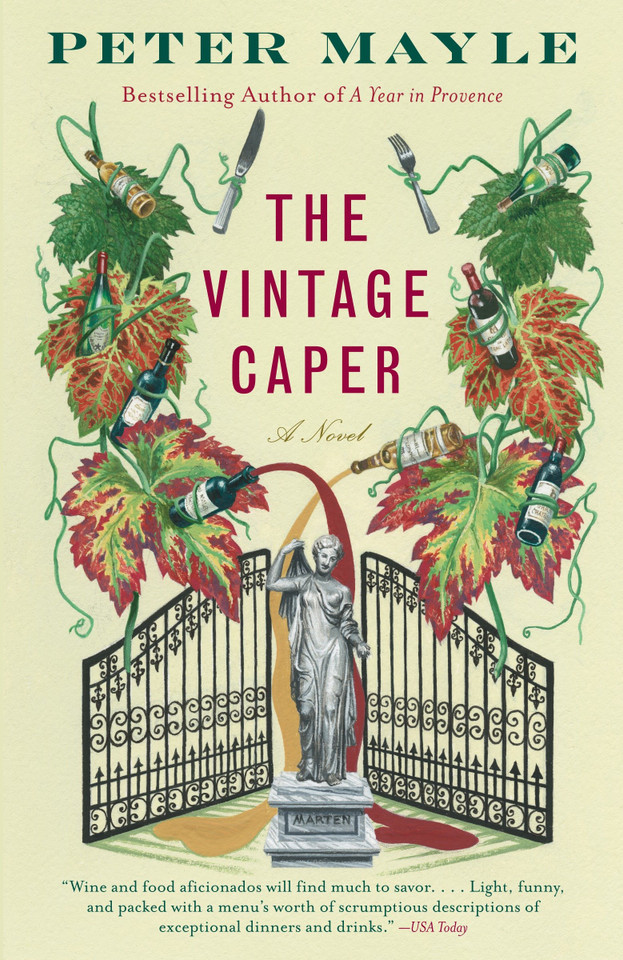 The Vintage Caper (Sam Levitt Capers) book cover by Peter Mayle