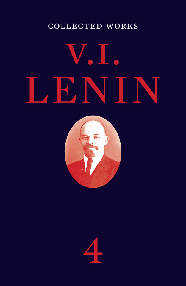 Collected Works, Volume 4 book cover by V. I. Lenin