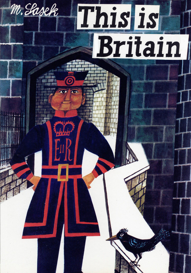 This is Britain (This is . . .) book cover by Miroslav Sasek