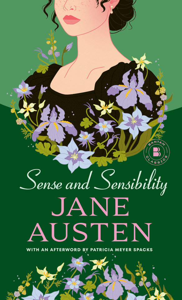 Sense and Sensibility book cover by Jane Austen