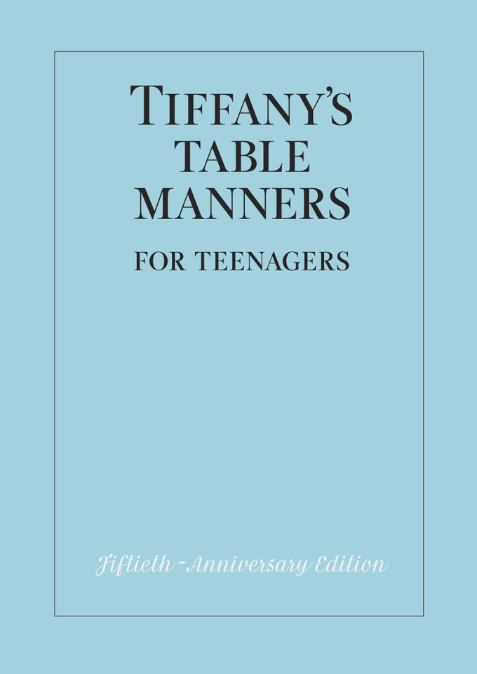 Tiffany's Table Manners for Teenagers book cover by Walter Hoving