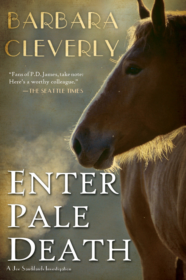 Enter Pale Death (A Detective Joe Sandilands Novel) book cover by Barbara Cleverly