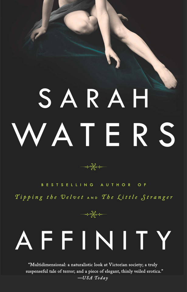 Affinity book cover by Sarah Waters