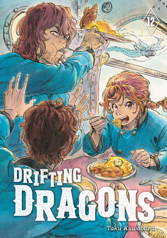 Drifting Dragons 12 (Drifting Dragons) book cover by Taku Kuwabara