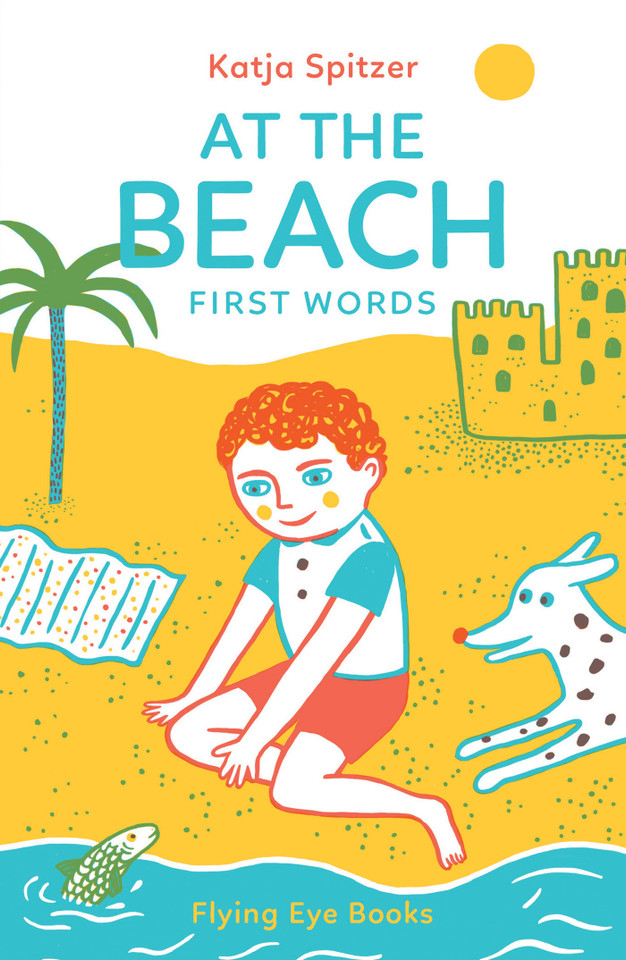At The Beach (Little Books for Little Hands) book cover by Katja Spitzer