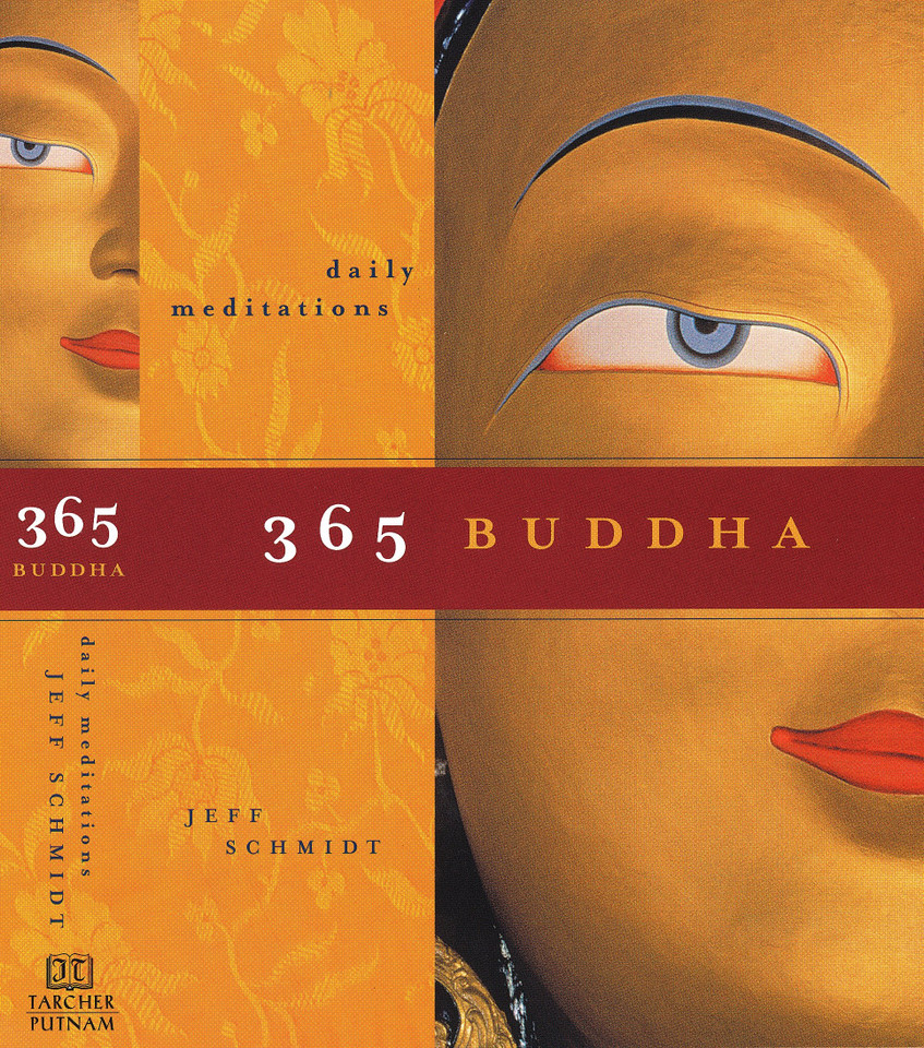 365 Buddha PA: Daily Meditations book cover by Jeff Schmidt
