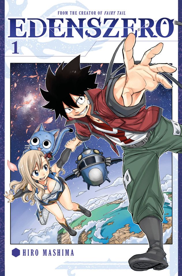 EDENS ZERO 1 (Edens Zero) book cover by Hiro Mashima