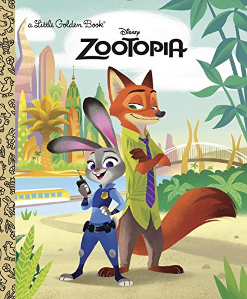 Zootopia Little Golden Book Cover