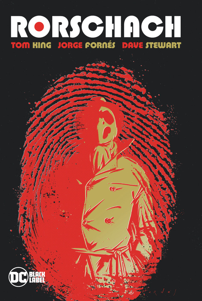 Rorschach book cover by Tom King
