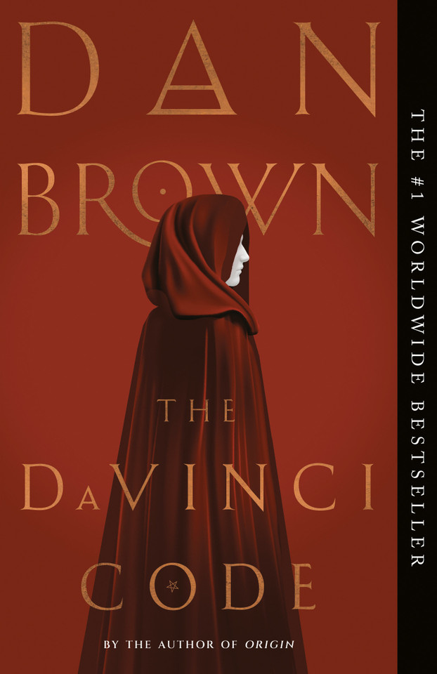 The Da Vinci Code (Robert Langdon) book cover by Dan Brown