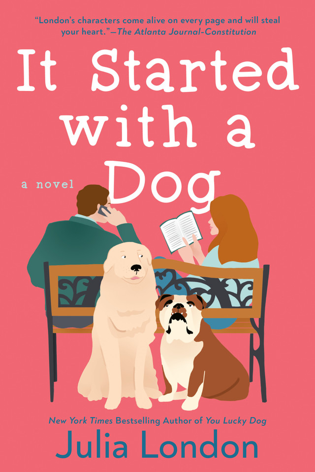 It Started with a Dog (Lucky Dog) book cover by Julia London