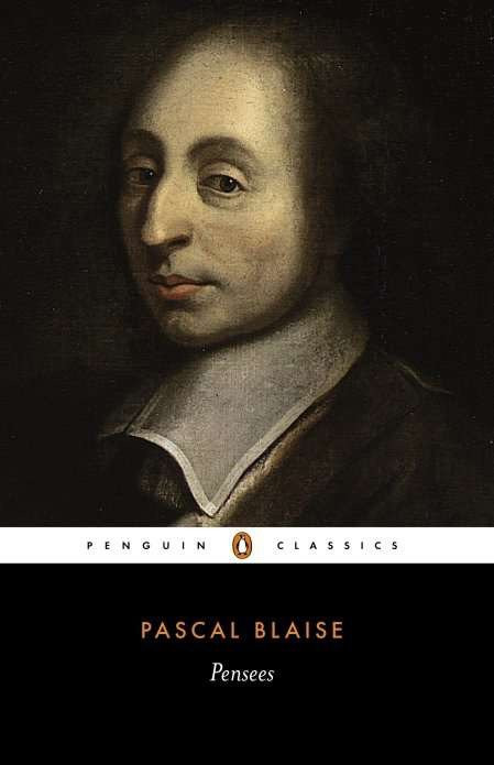 Pensées book cover by Blaise Pascal