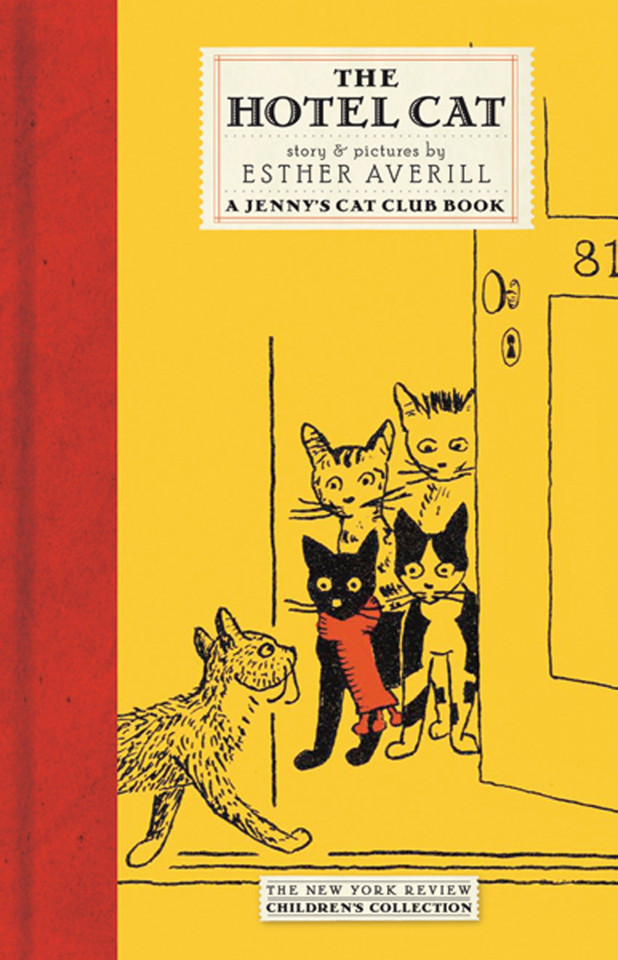 The Hotel Cat (Jenny's Cat Club) book cover by Esther Averill