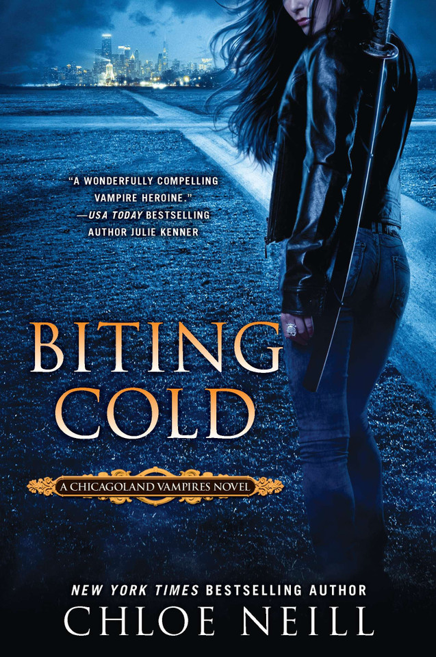 Biting Cold (Chicagoland Vampires) book cover by Chloe Neill