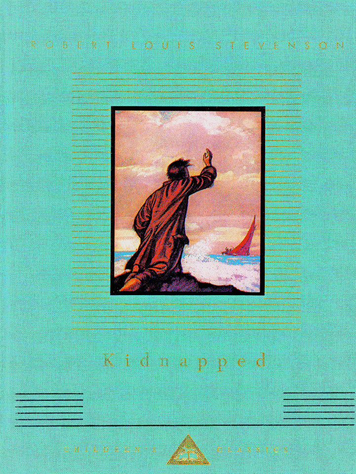 Kidnapped: Illustrated by Rowland Hilder (Everyman's Library Children's Classics Series) book cover by Robert Louis Stevenson