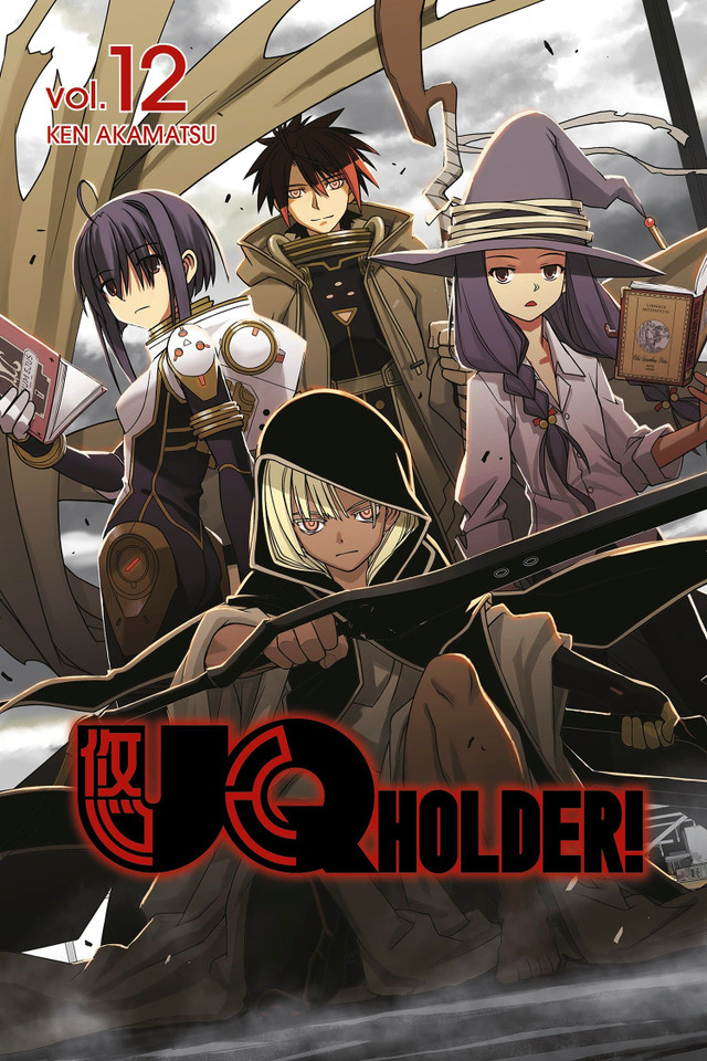 UQ HOLDER! 12 (UQ HOLDER!) book cover by Ken Akamatsu