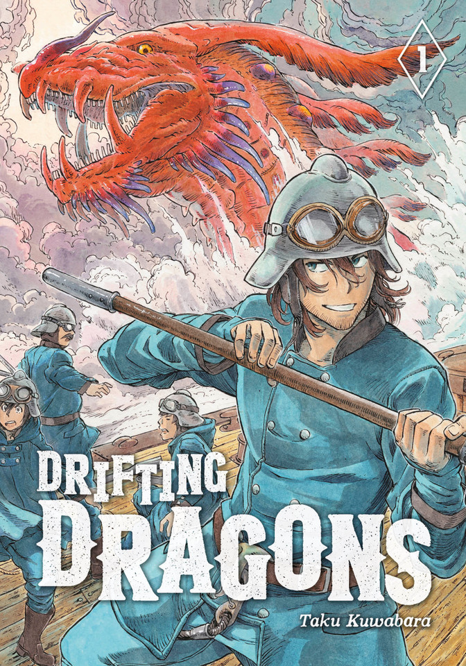 Drifting Dragons 1 (Drifting Dragons) book cover by Taku Kuwabara
