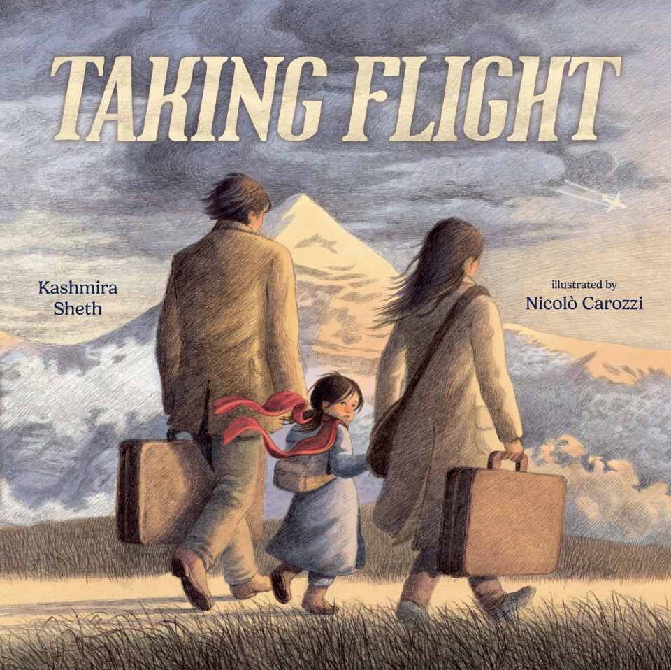 Taking Flight book cover by Kashmira Sheth