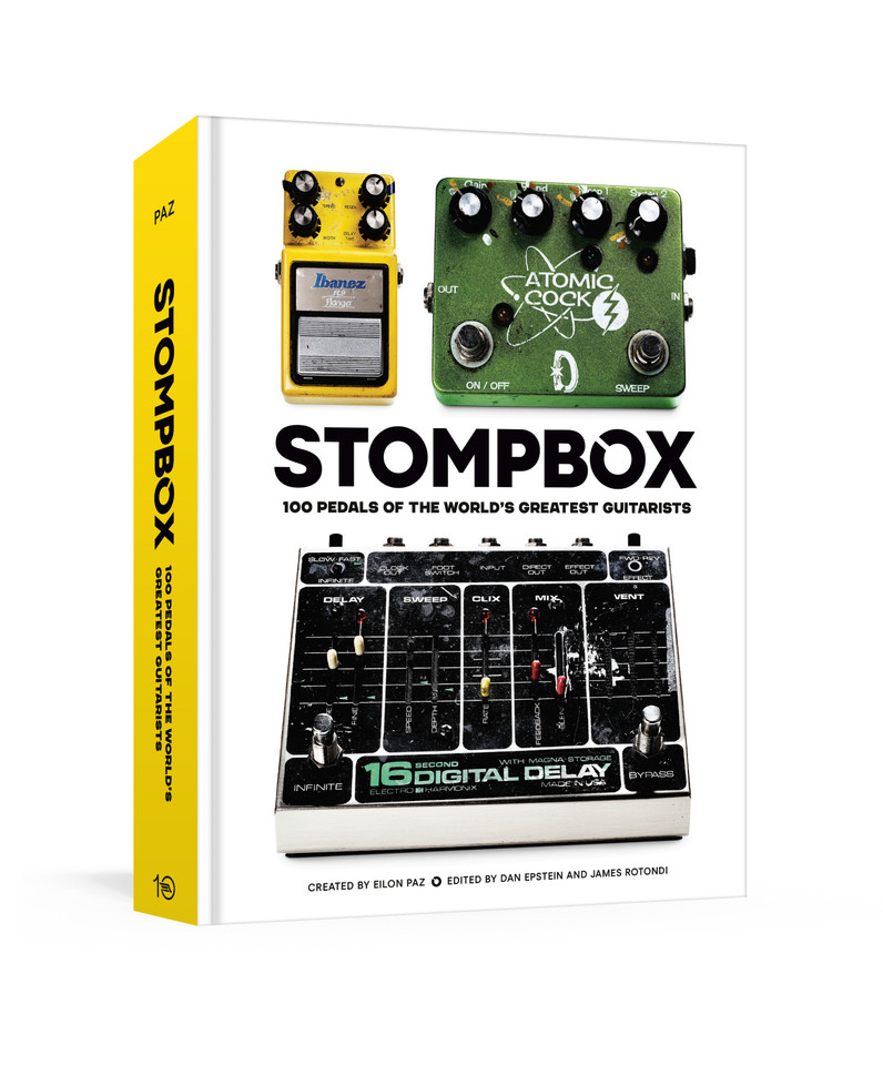 Stompbox: 100 Pedals of the World's Greatest Guitarists book cover by Eilon Paz