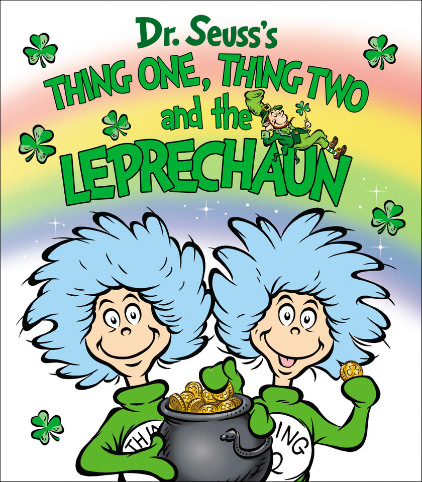 Thing One, Thing Two and the Leprechaun (Dr. Seuss's Things Board Books) book cover by Dr. Seuss