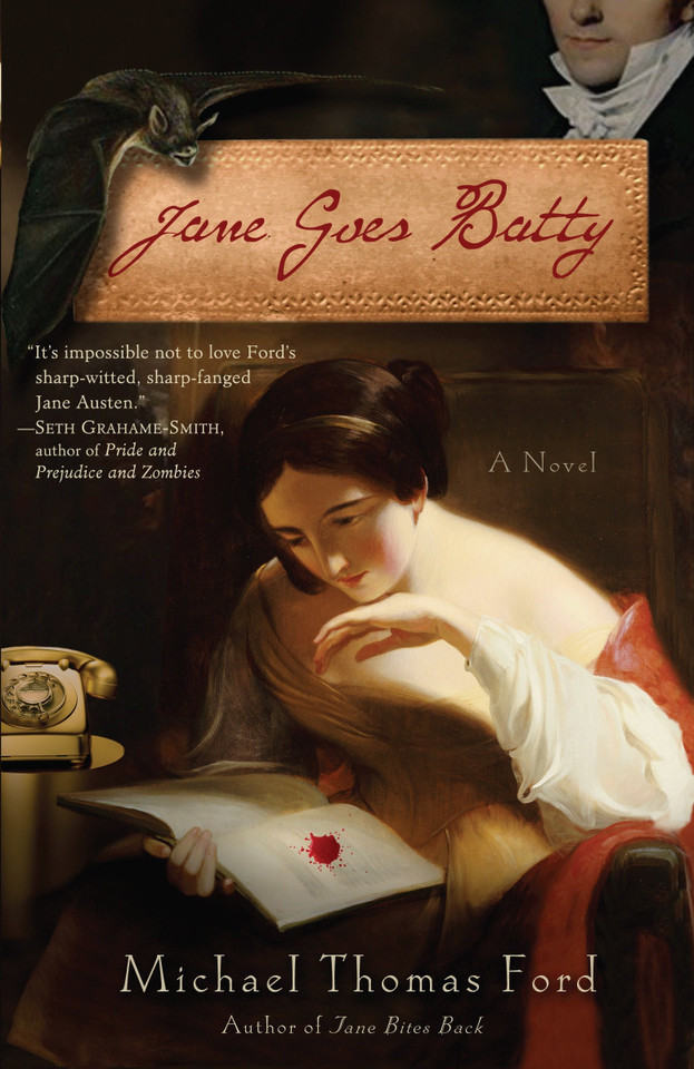 Jane Goes Batty: A Novel (Jane Fairfax) book cover by Michael Thomas Ford