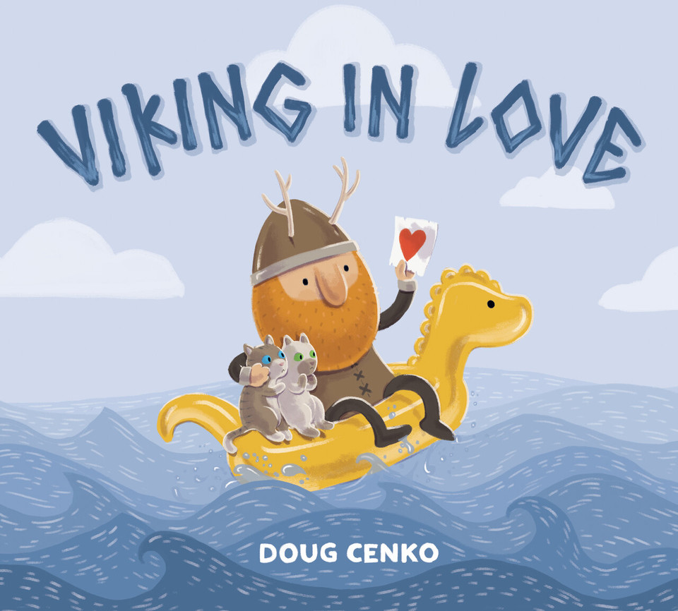 Viking in Love book cover by Doug Cenko