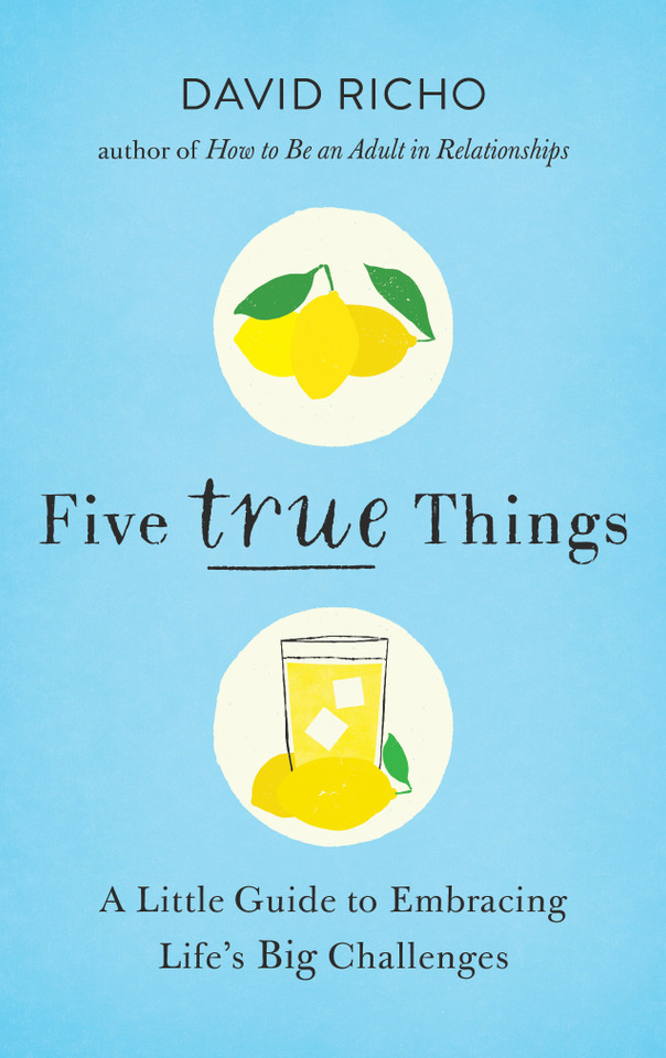 Five True Things: A Little Guide to Embracing Life's Big Challenges book cover by David Richo