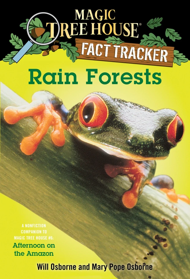 Rain Forests: A Nonfiction Companion to Magic Tree House #6: Afternoon on the Amazon (Magic Tree House Fact Tracker) book cover by Mary Pope Osborne