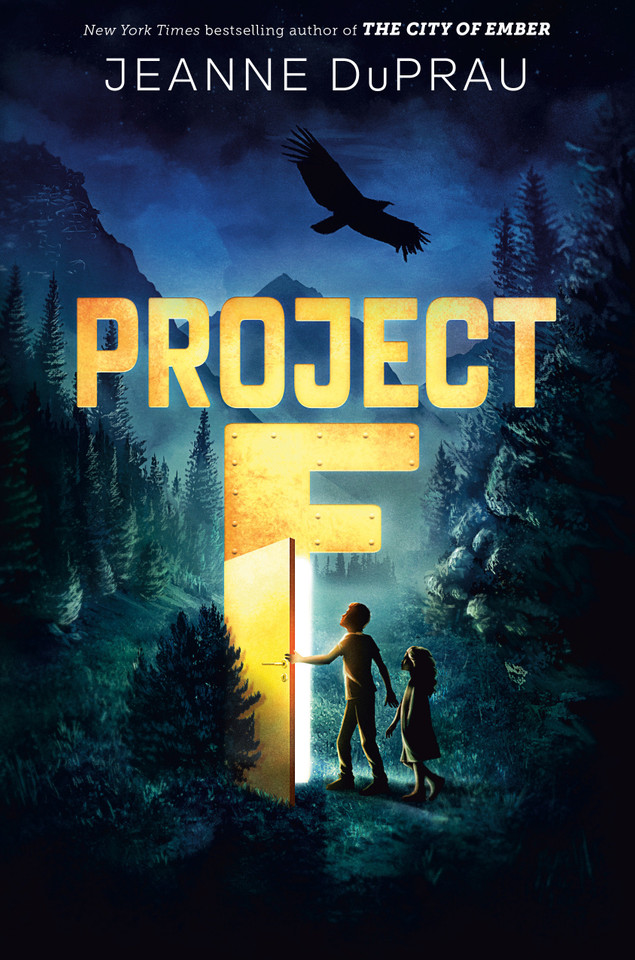Project F book cover by Jeanne DuPrau