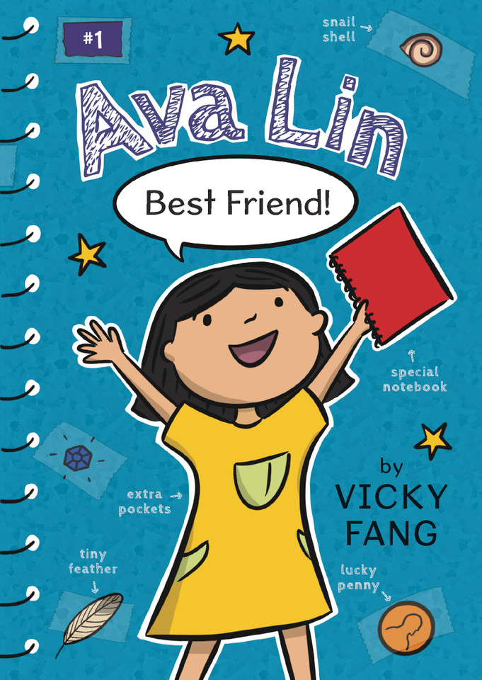 Ava Lin, Best Friend! (Ava Lin) book cover by Vicky Fang