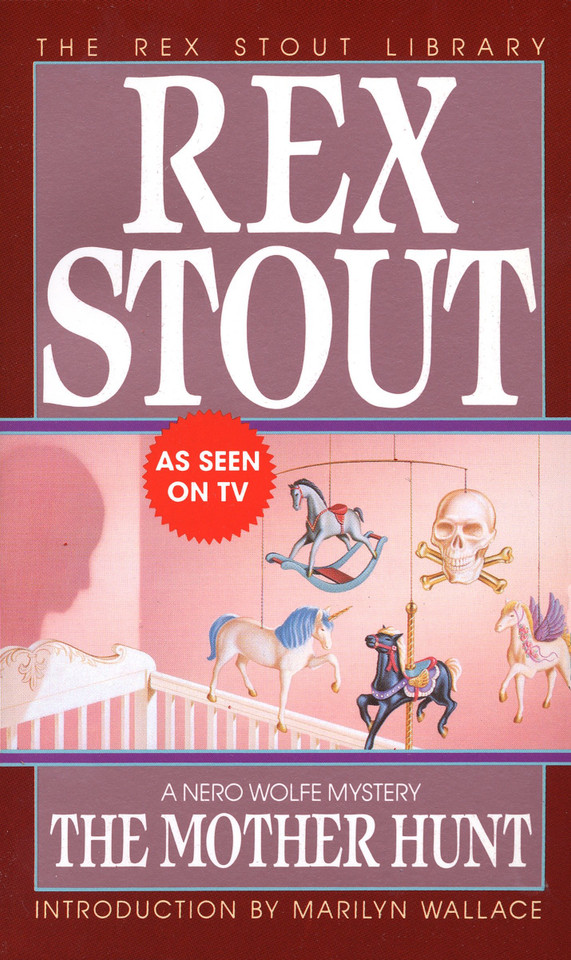The Mother Hunt (Nero Wolfe) book cover by Rex Stout