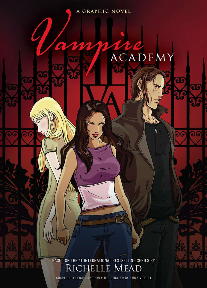 Vampire Academy: A Graphic Novel (Vampire Academy) book cover by Richelle Mead