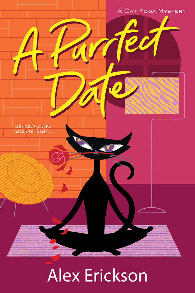 A Purrfect Date (A Cat Yoga Mystery) book cover by Alex Erickson