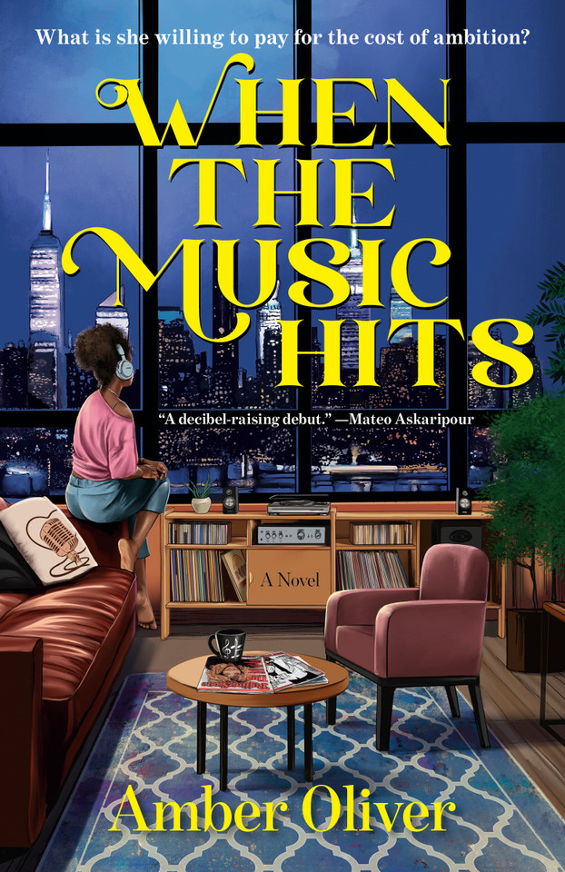 When the Music Hits: A Novel book cover by Amber Oliver