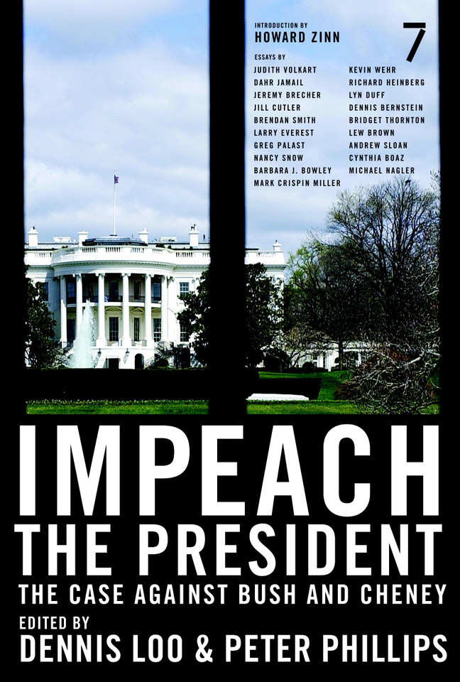 Impeach the President: The Case Against Bush and Cheney book cover by 