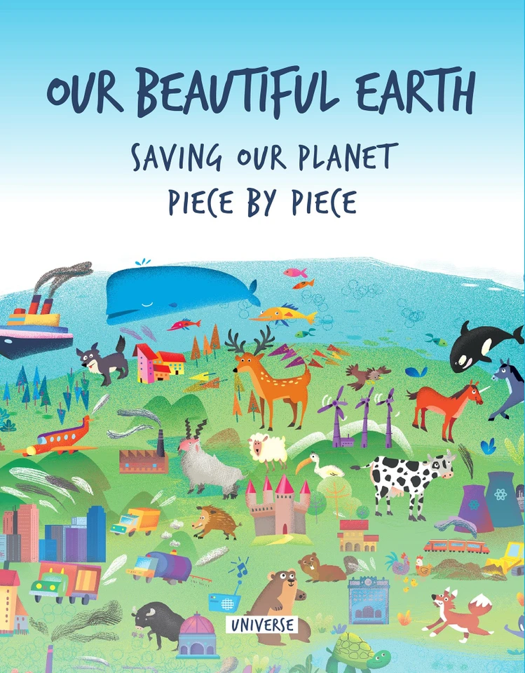 Our Beautiful Earth: Saving Our Planet Piece by Piece book cover by Giancarlo Macri, Carolina Zanotti
