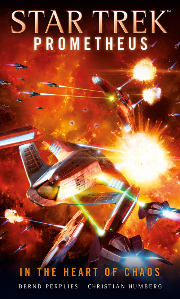 Star Trek Prometheus - In the Heart of Chaos book cover by Christian Humberg, Bernd Perplies