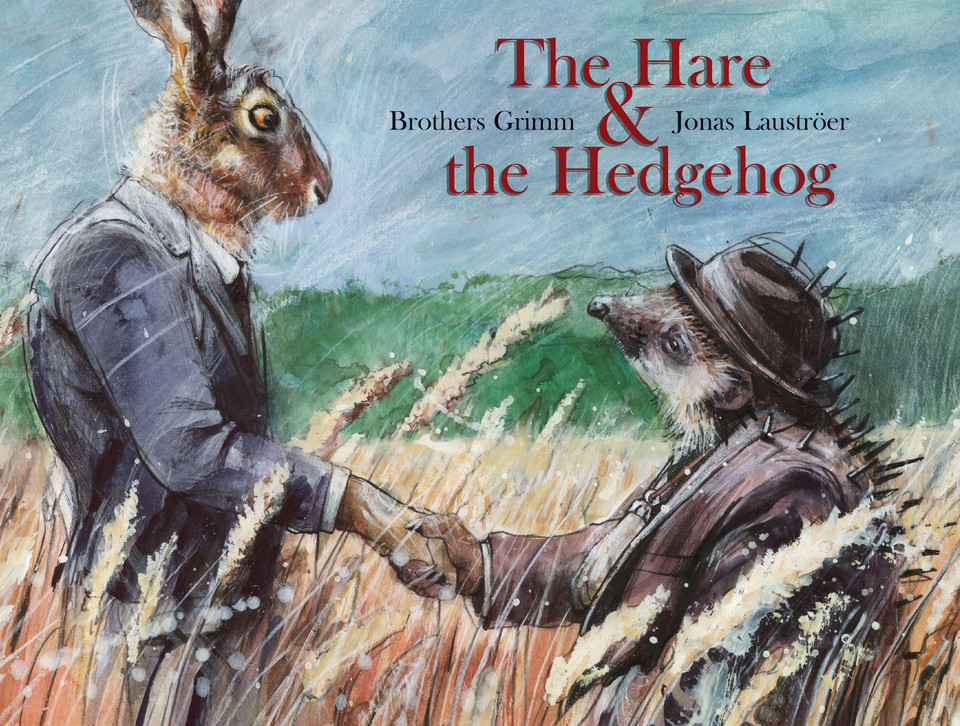 Hare & the Hedgehog book cover by Brothers Grimm