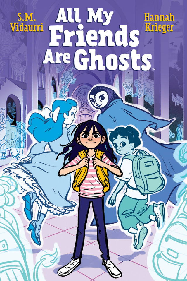 All My Friends Are Ghosts (All My Friends Are Ghosts) book cover by S.M. Vidaurri