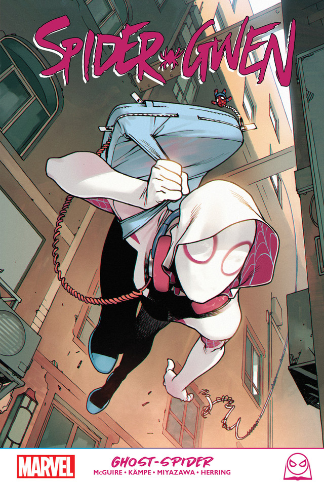 Spider-Gwen: Ghost-Spider (SPIDER-GWEN: GHOST-SPIDER) book cover by SEENAN MCGUIRE
